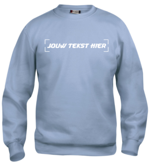 Sweater met Eigen tekst